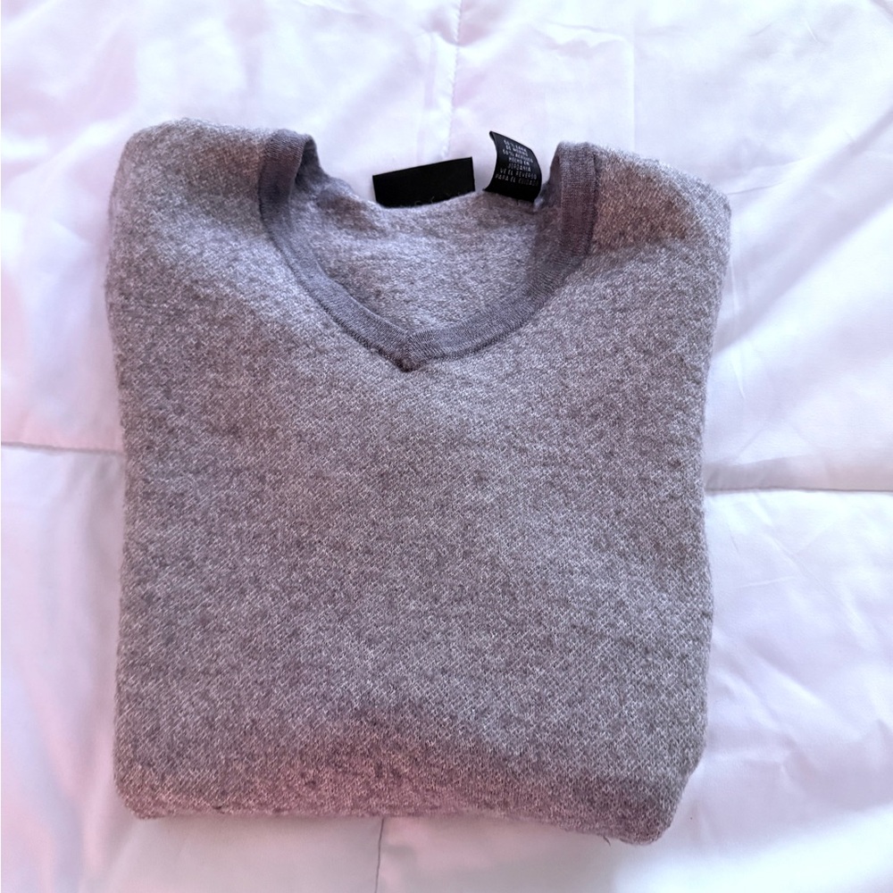 Calvin Klein Charcoal V-Neck Sweater